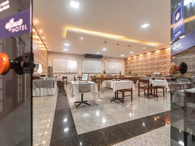 Refeitório para o Café da Manhã